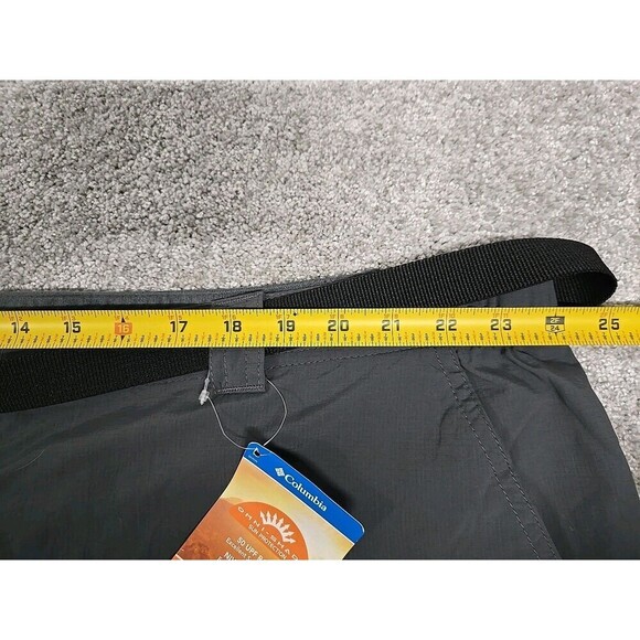 Columbia Omni Shade Sun Protection UPF 50 Shorts 10" Charcoal Gray Men's Size 48 - Picture 7 of 8